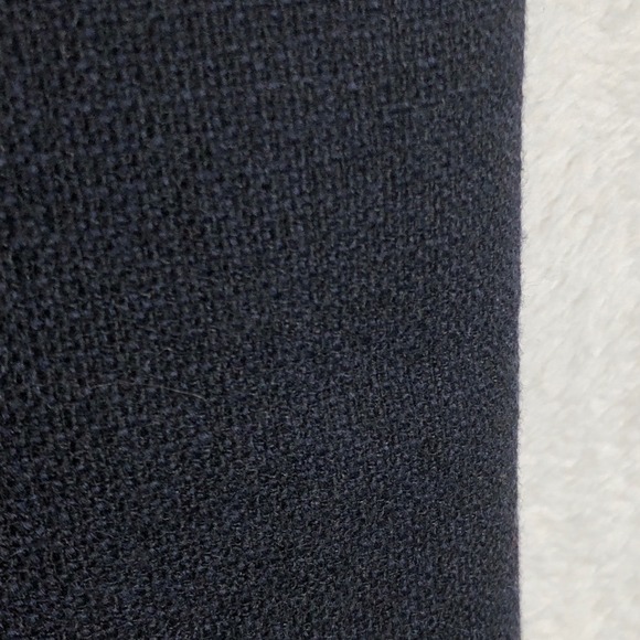 Antonio Melani Wool Blend Pants Women's Sz 10 Navy Blue Lined Trousers Office - Picture 3 of 10